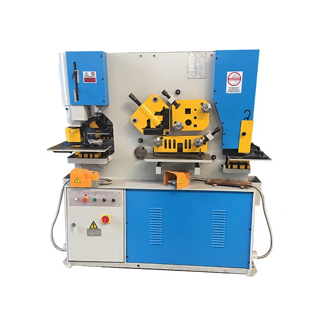 110 Ton Metal Sheet Press Corner Cutting Hydraulic Ironworker Machine Máy ép tấm kim loại 110 tấn Máy cắt sắt thủy lực