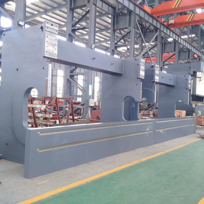 4 Axis Cnc Tandem Press Brake With Delem Da58t 2d Graphical Controller Phanh báo chí 4 trục Cnc Tandem với Bộ điều khiển đồ họa 2d Delem Da58t