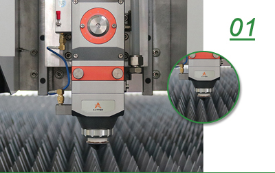 4000w Metal Fiber Laser Cutting Machine With Yaskawa Servo Motor Máy cắt Laser sợi kim loại 4000w với động cơ Servo Yaskawa