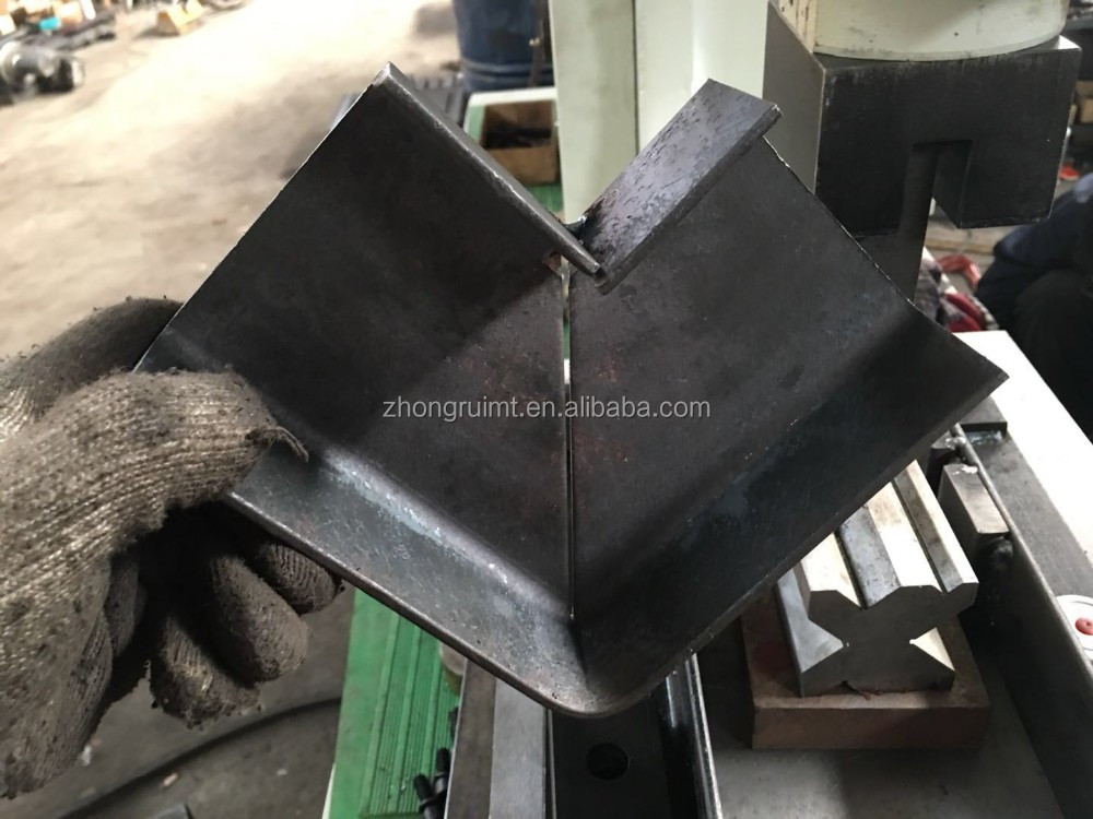 60t Q35-16 Hydraulic Ironworker Shearing Punching Bending And Notching Machine Máy cắt sắt thủy lực 60t Q35-16 Máy uốn và khía