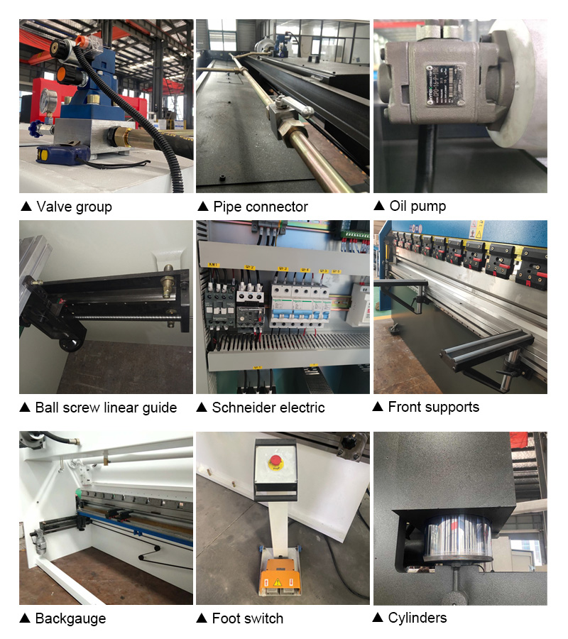 63t 2500mm Nc Carbon Steel Sheet Bending Machine Hydraulic Press Brake Máy uốn tấm thép carbon 63t 2500mm Nc Phanh báo chí thủy lực