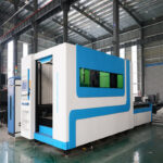 Máy cắt Laser sợi kim loại tấm Cnc