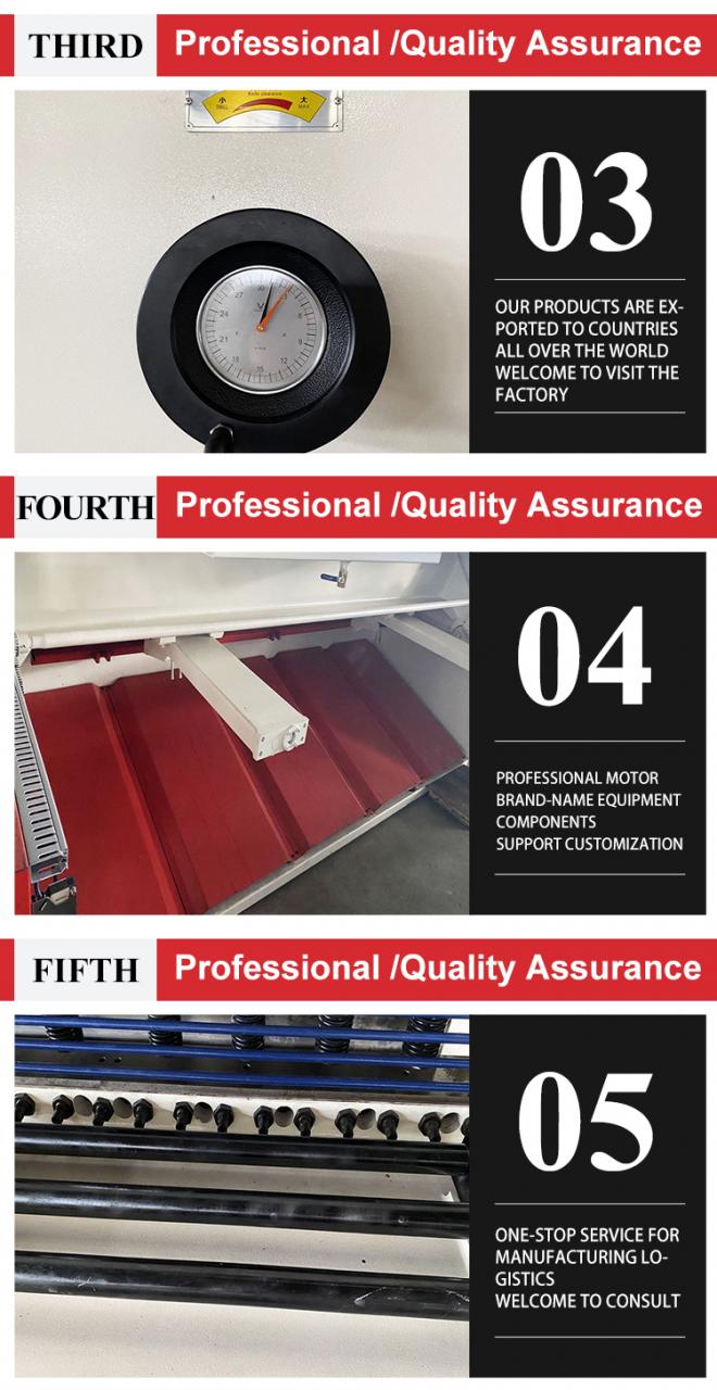 E21 8*2500 Hydraulic Cnc Guillotine Shearing Machine Steel Plate Sheet Metal Cutting E21 Máy cắt Cnc thủy lực 8 * 2500 Máy cắt thép tấm Cắt kim loại tấm