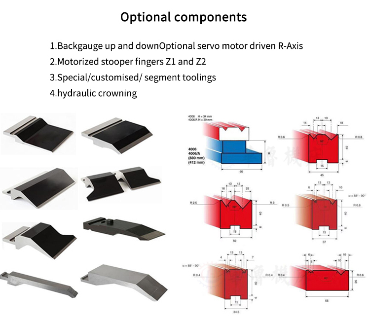 High Quality 3m Press Brake Machine Hydraulic 100 Ton For Sheet Metal Bending Chất lượng cao Máy phanh báo chí 3m Thủy lực 100 tấn để uốn kim loại tấm