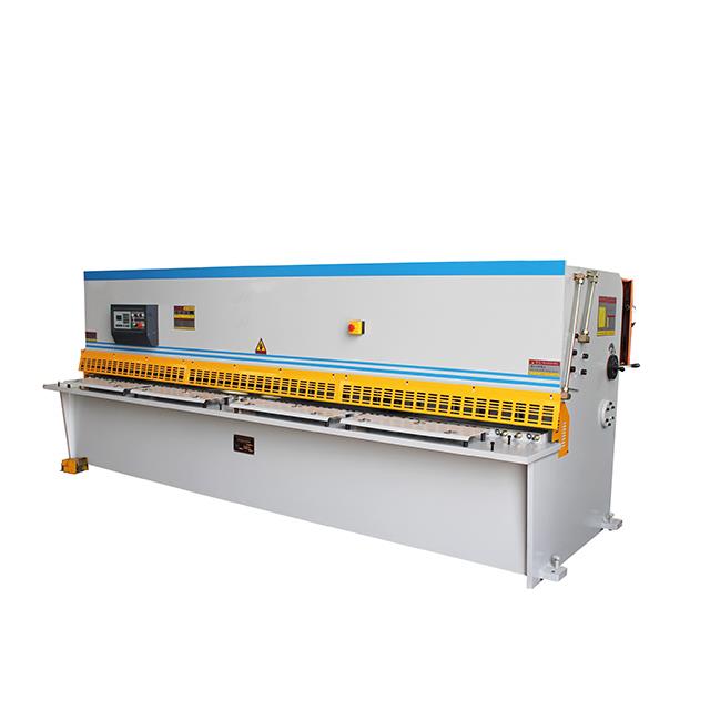 Hydraulic Swing Beam Shearing Machines Electric Guillotine Machine Qc12y-12x3200 Máy cắt tia thủy lực Máy cắt điện Qc12y-12x3200