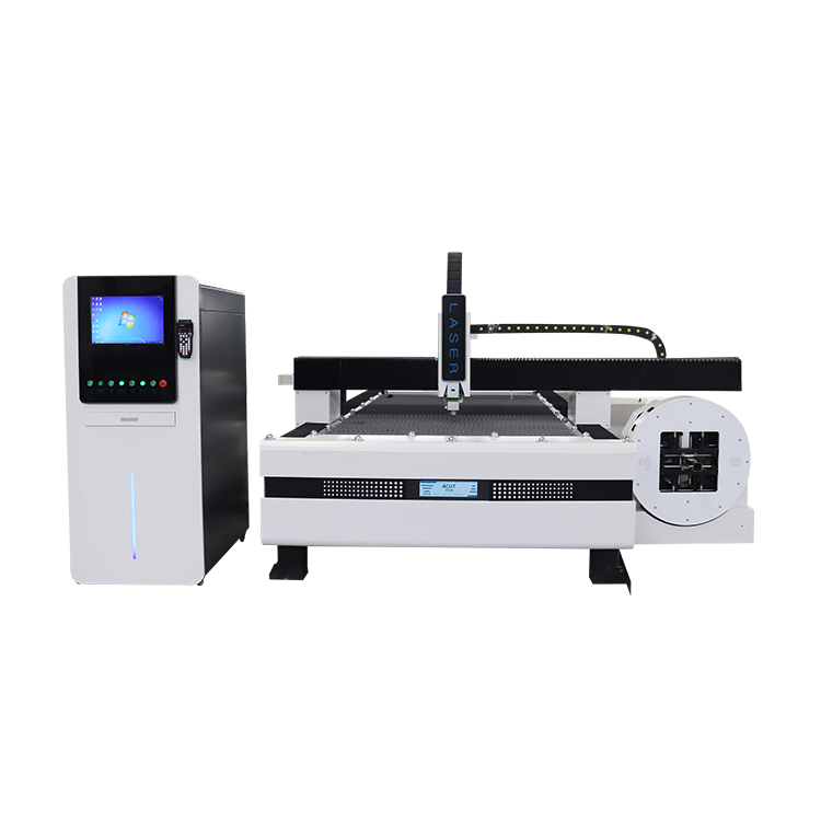 Máy cắt tấm kim loại ống kim loại Cnc Máy cắt laser 2000w Máy cắt bằng sợi quang