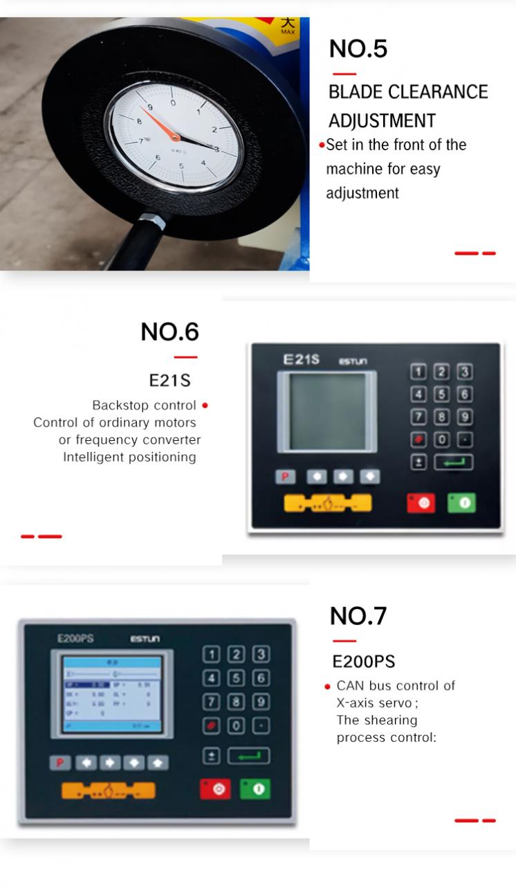 Shear Cutting Machine Guillotine Metal Hydraulic Shearing Machine Qc11Y/K Máy cắt Máy cắt Máy cắt kim loại Máy cắt thủy lực Qc11Y / K